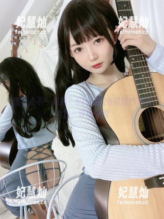 51酱 想看点不一样的?51酱的2B黑婚纱写真全集,等你来撩
