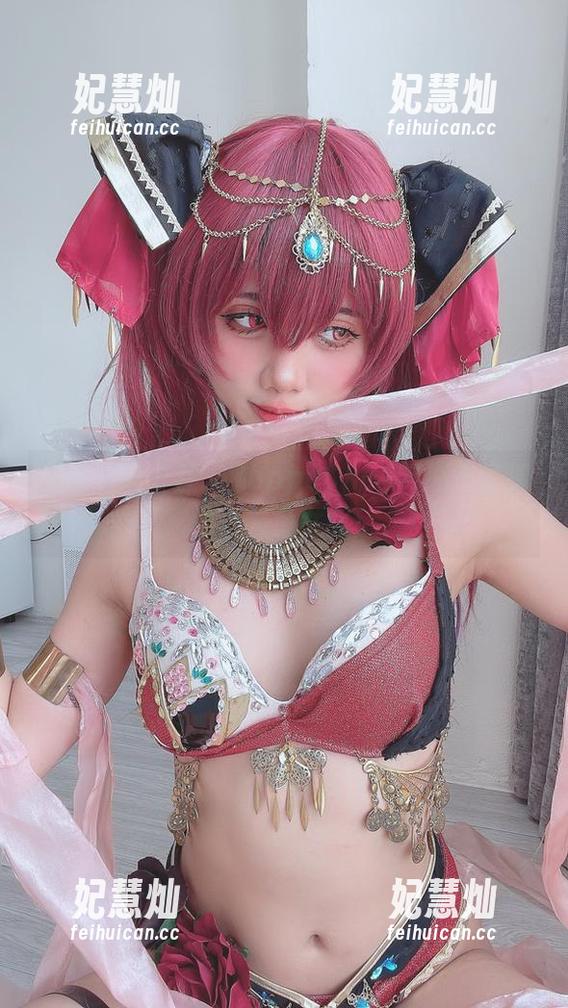 PoppaChan 美图包大公开:PoppaChan与憨态可掬的雷姆兔女郎!