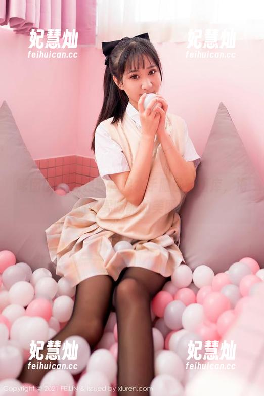 嗲囡囡 - 还是陈梵妮水手服最新图库，海鸥也要吃醋的美丽！