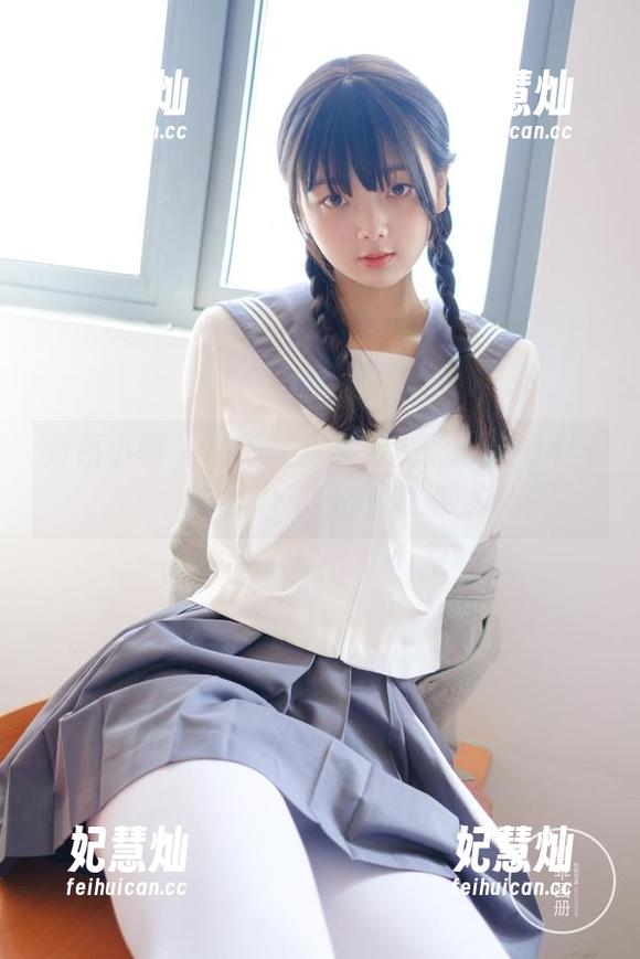 柴系小乖-夜夜 柴系小乖 - 写真背后蟊夜夜、晴空-04与白丝JK的光影游戏