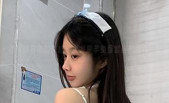 微密圈 – 黑连体吊带的诱惑：火龙果羊免费套图送给你，让你舔屏！
