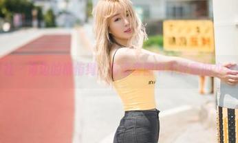 菠萝社 – 海边的柳侑绮：高清套图中不经意的少女瞬间
